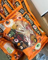Halloween Eyeball Lollies 200g - Out of Date