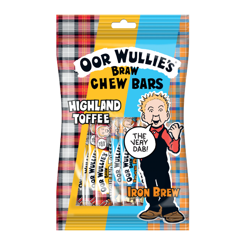 Oor Wullie Chew Bar Mix 150g - Out of Date