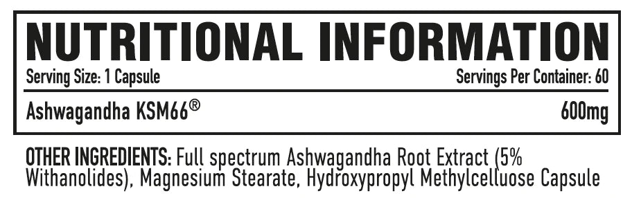 Per4m KSM-66 Ashwaghanda 60 Caps