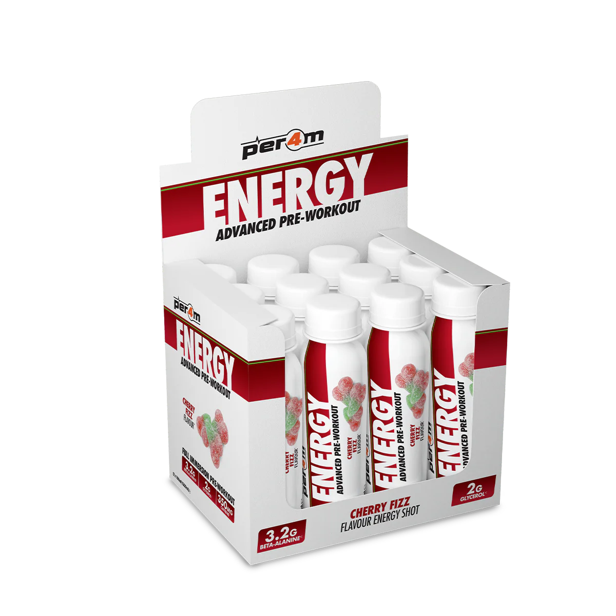 Per4m Energy Pre Workout Shot 12x100ml