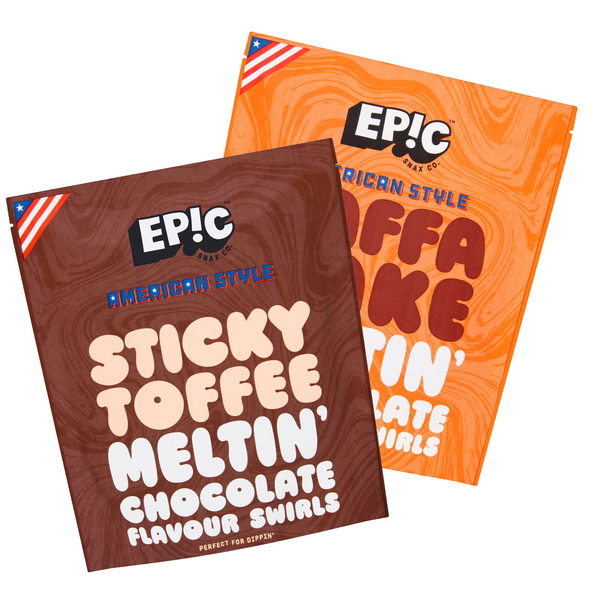 Epic Melting Chocolate Swirls (6 of each) 12 x 100g - Out of Date
