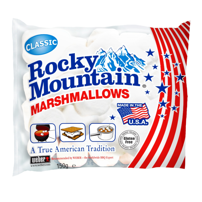 Rocky Mountain Classic Marshmallows 150g - Out of Date