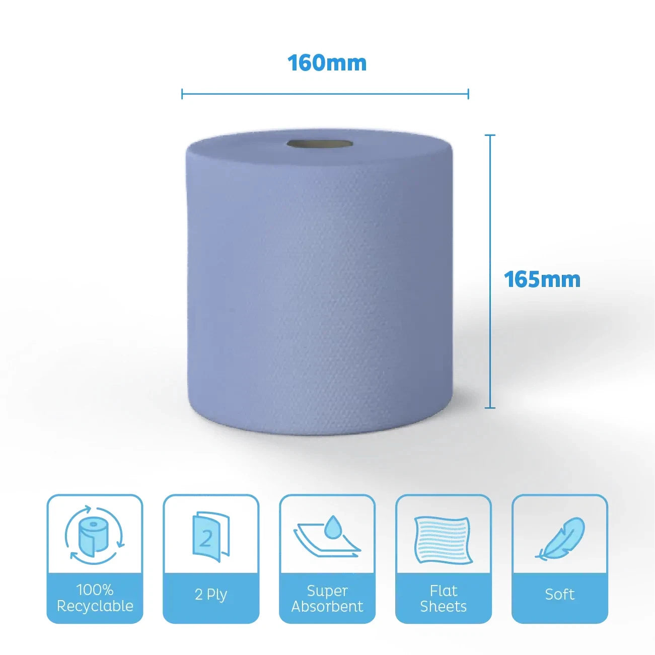 Swift Blue Roll 6 Pack