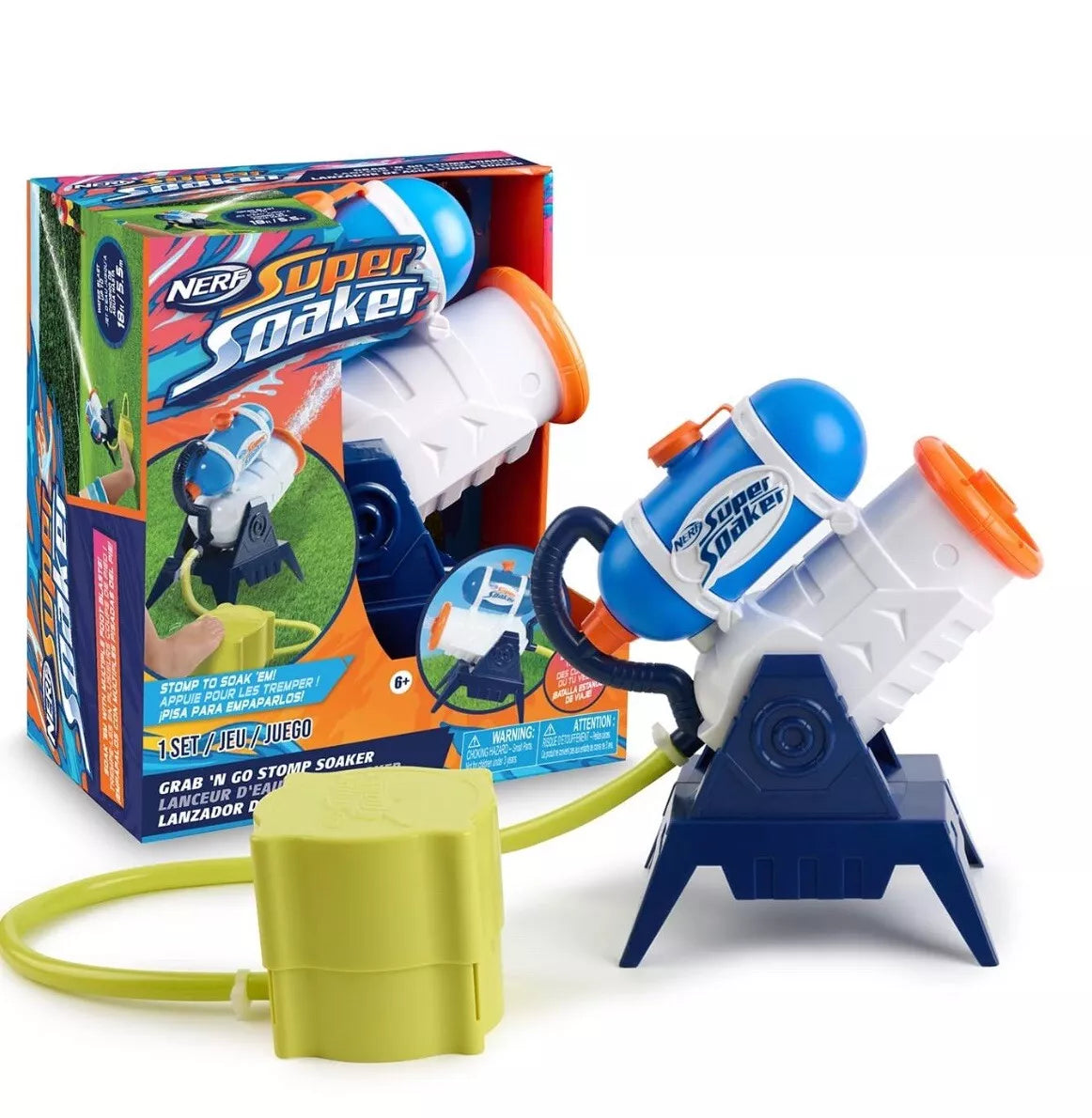 Nerf Super Soaker Grab n Go Stomp Soaker