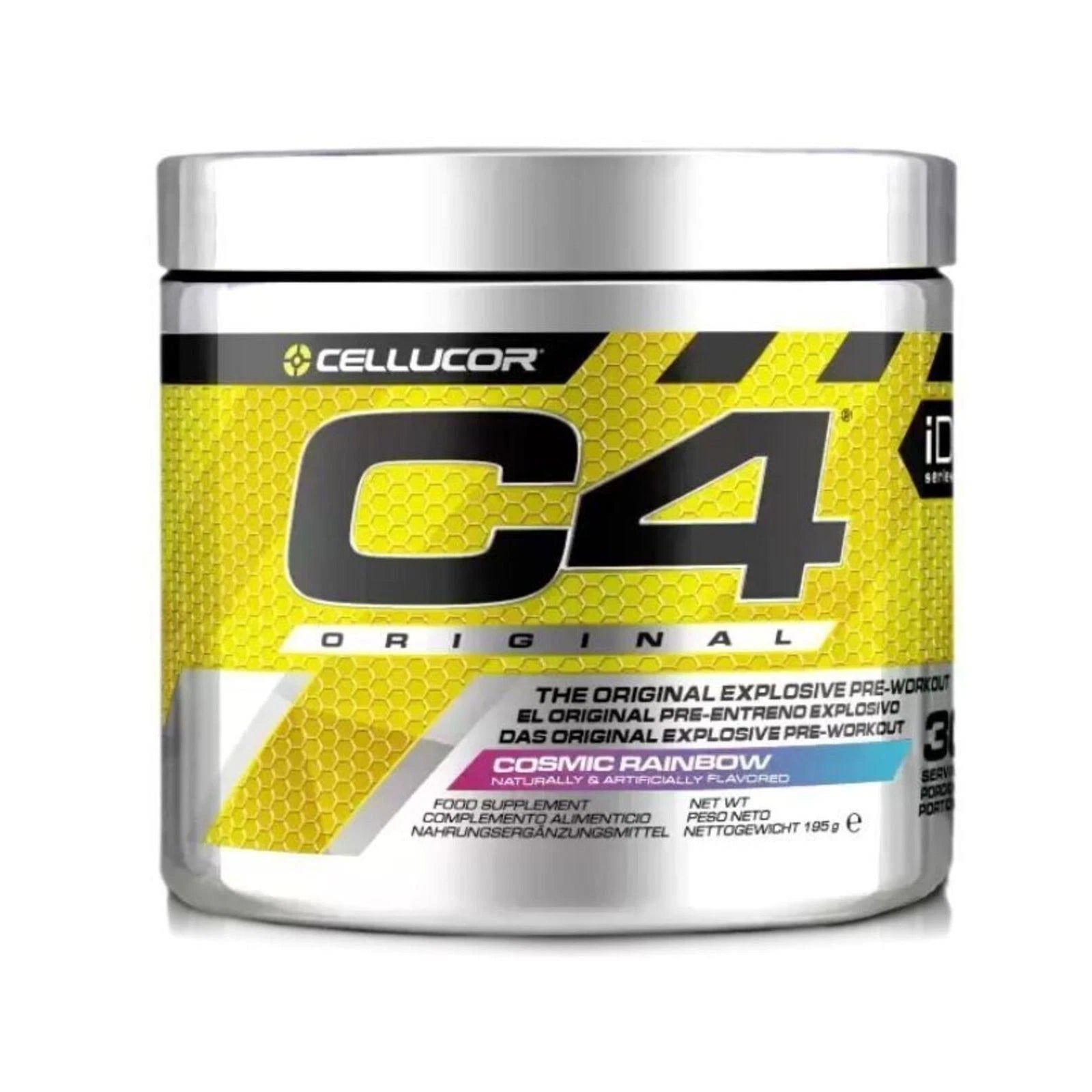 Cellucor C4 Pre Workout Cosmic Rainbow 207g - Out of Date