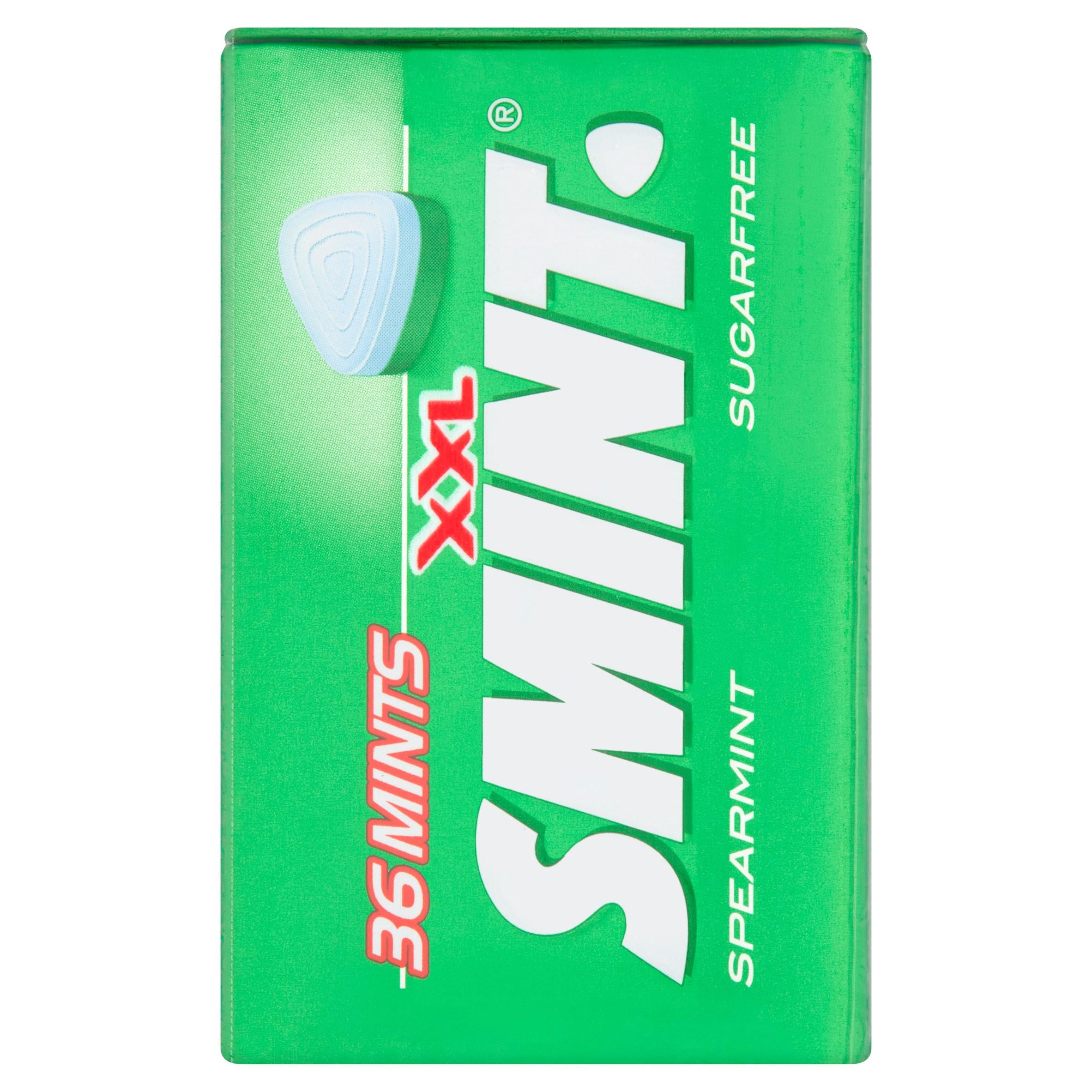 Smint Spearmint XXL 36 Mints 12 x 25g (Strip) - Out of Date