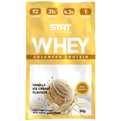STRT Nutrition Whey Sample Sachet 30g