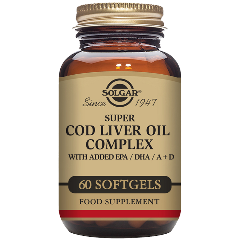 Solgar Super Cod Liver Complex 60 Softgels