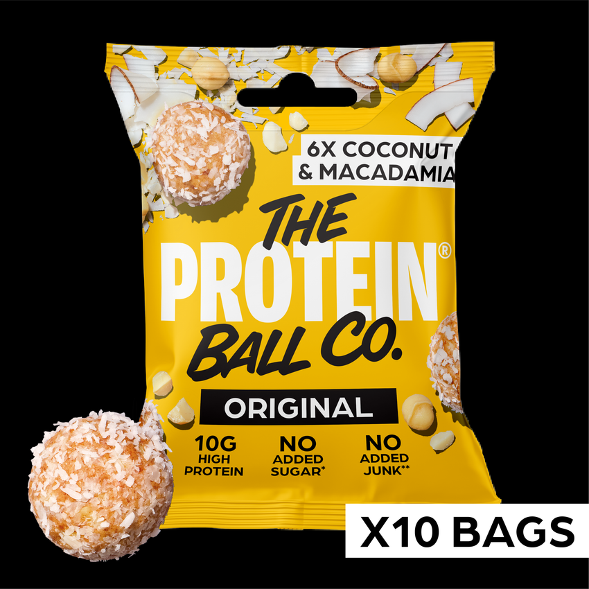 The Protein Ball Co Whey Protein Balls 10 x 45g