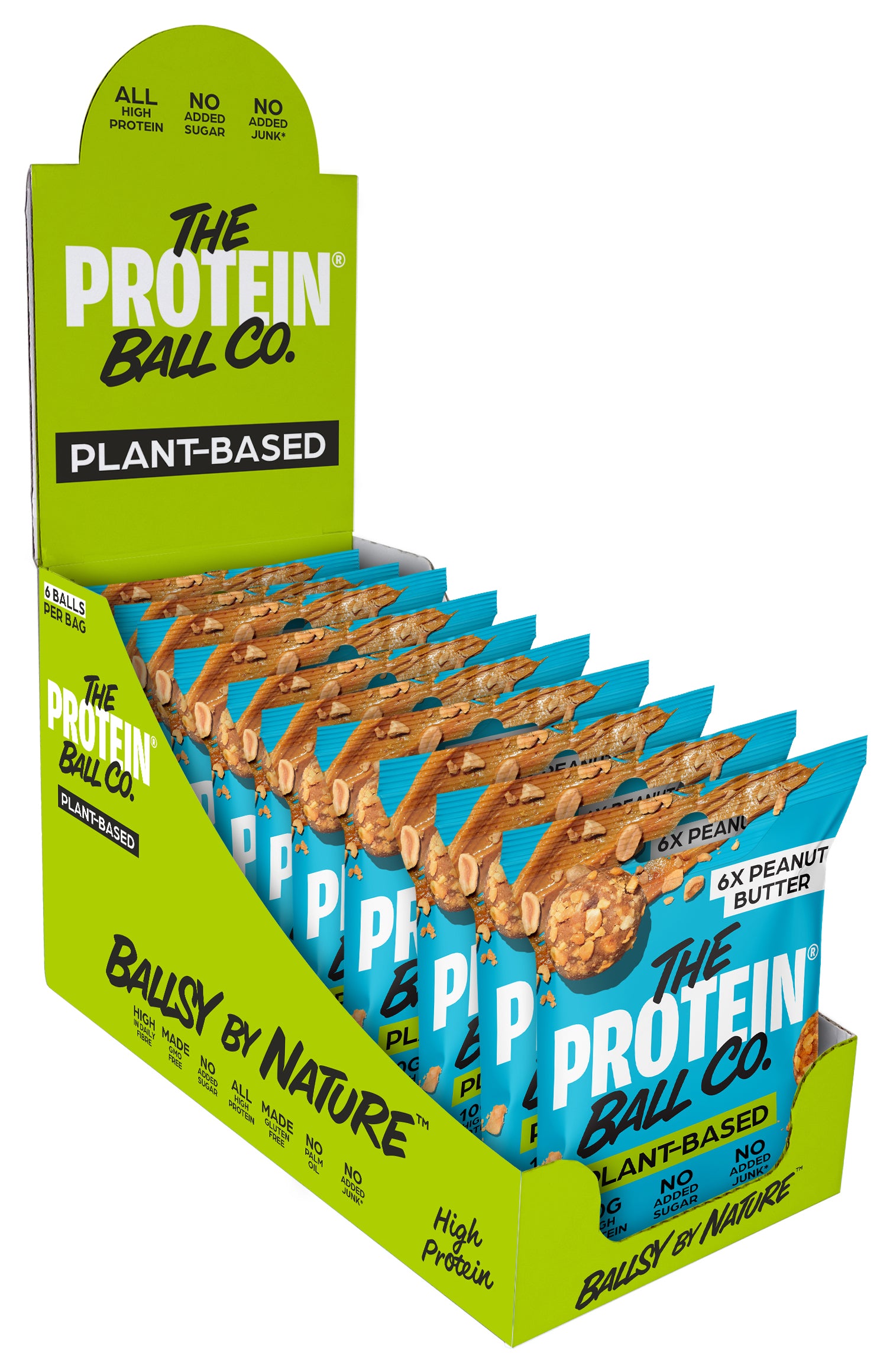 The Protein Ball Co Vegan Protein Balls 10 x 45g
