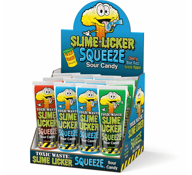 Toxic Waste Slime Licker Candy Gel 12 x 70 (case) - Out of Date