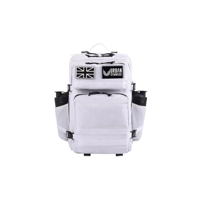 Urban Gym Wear Tactical Backpack - White