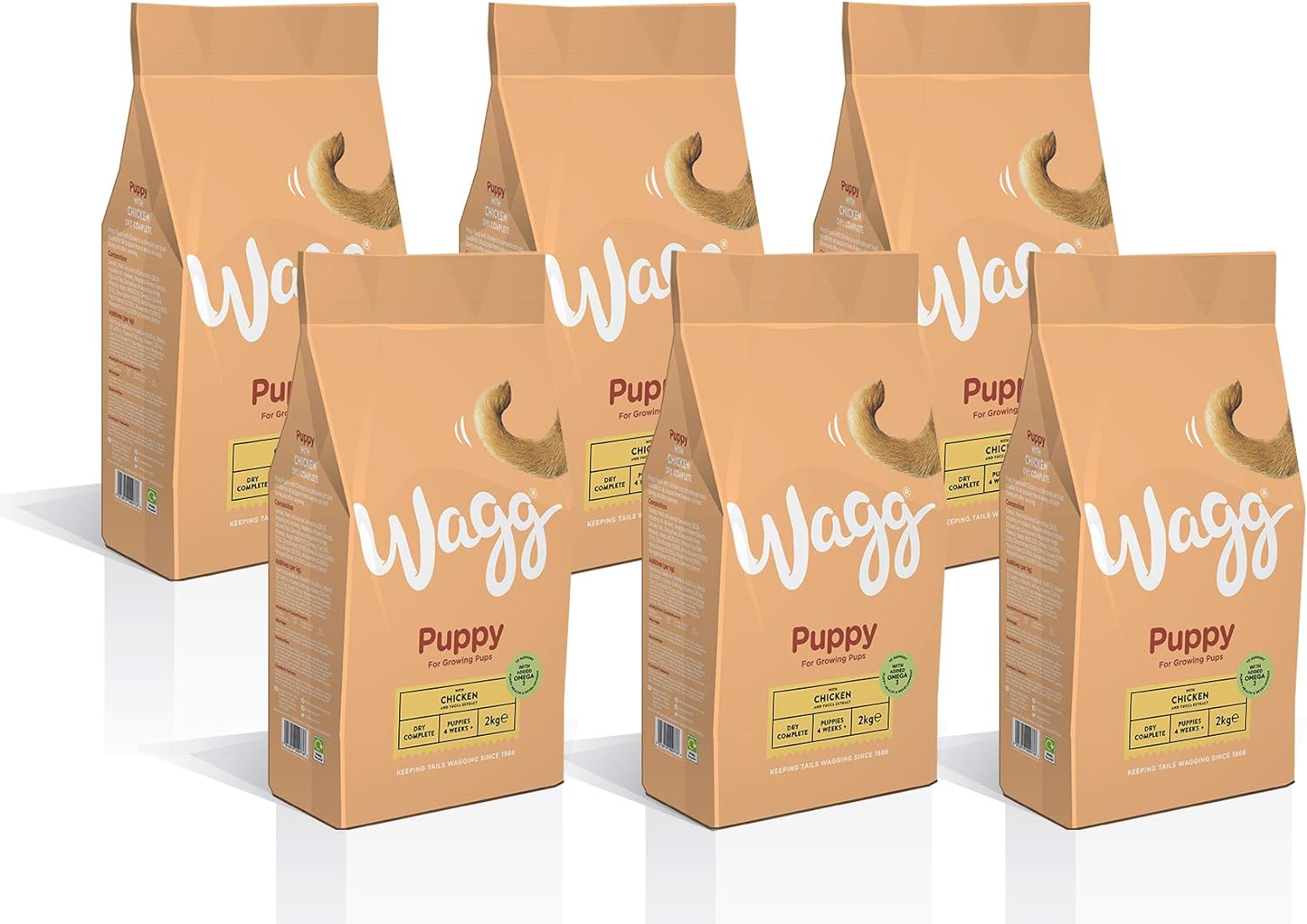 Wagg Puppy Food Chicken 2kg - Short Dated