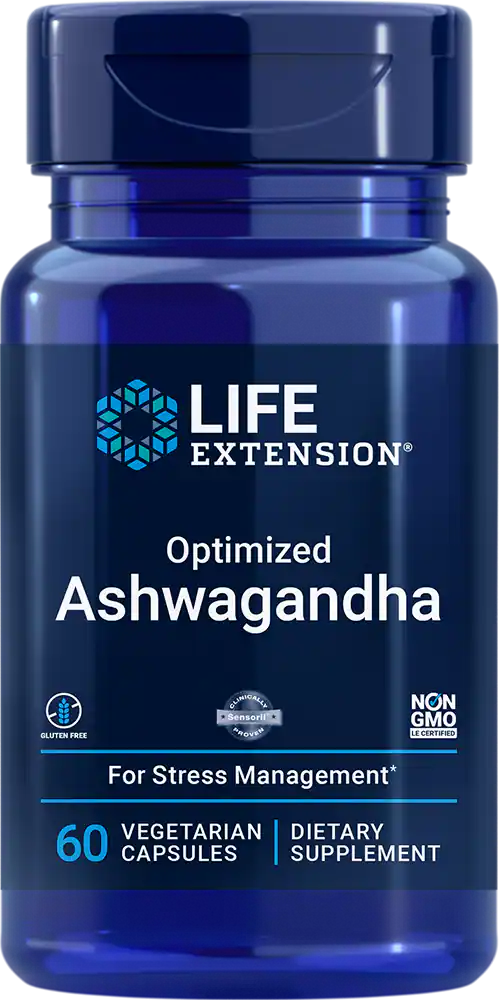 Life Extension Optimized Ashwagandha Extract 60 Caps