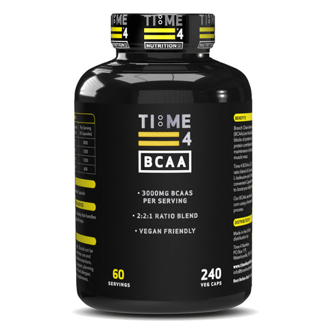 Time 4 Nutrition Time 4 BCAA 240 Caps