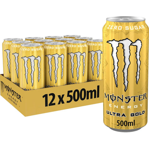 Monster Energy Gold Ultra 500ml