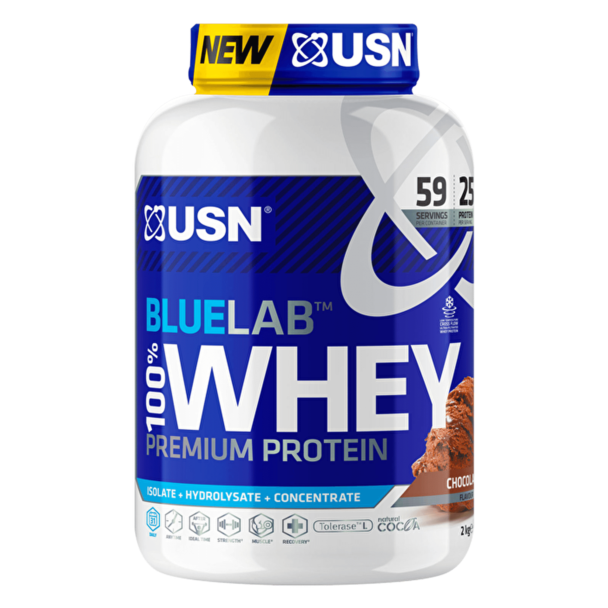 USN Blue Lab Whey 2kg - gymstop