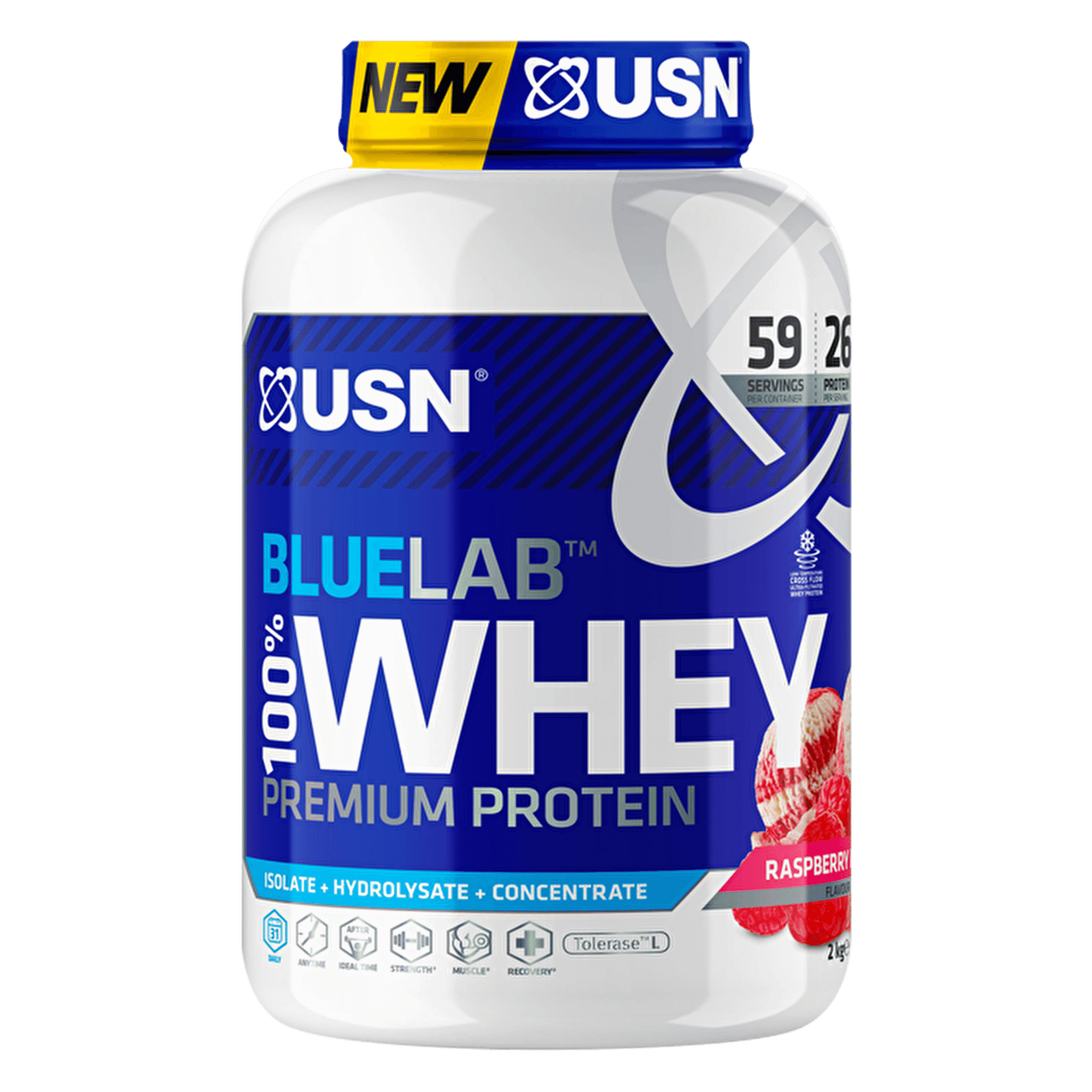 USN Blue Lab Whey 2kg - gymstop