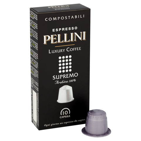 Espresso Pellini Supreme Pods 10 Pack - Out of Date