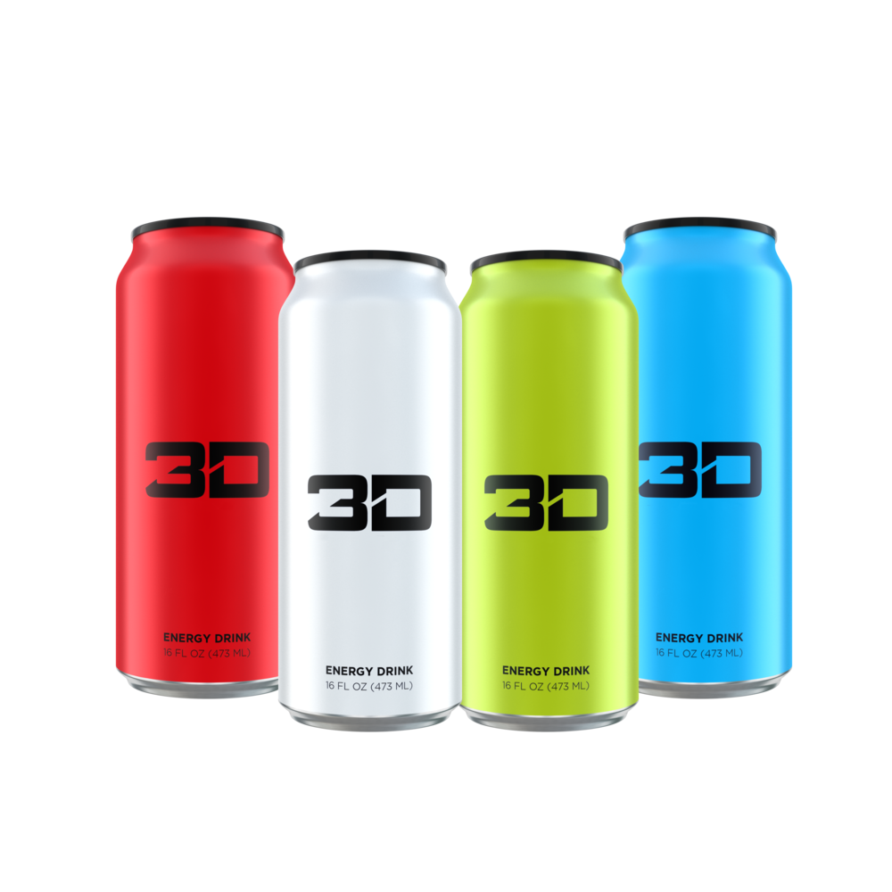 3D Energy Drink 500ml - gymstop