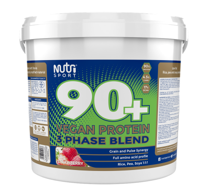 Nutrisport 90+ Vegan Protein 5kg - gymstop
