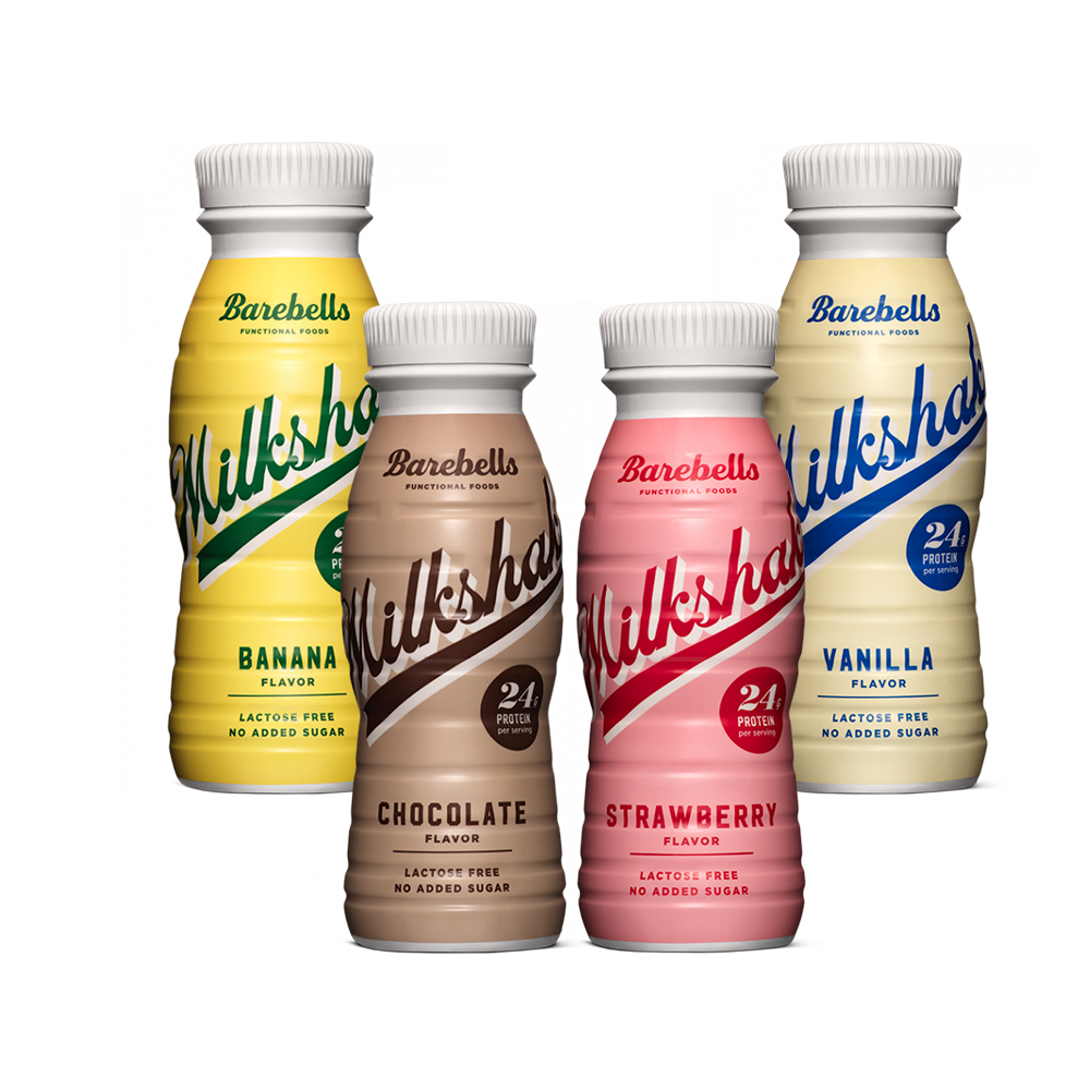 Barebells Protein Milkshakes 8 x 330ml - gymstop