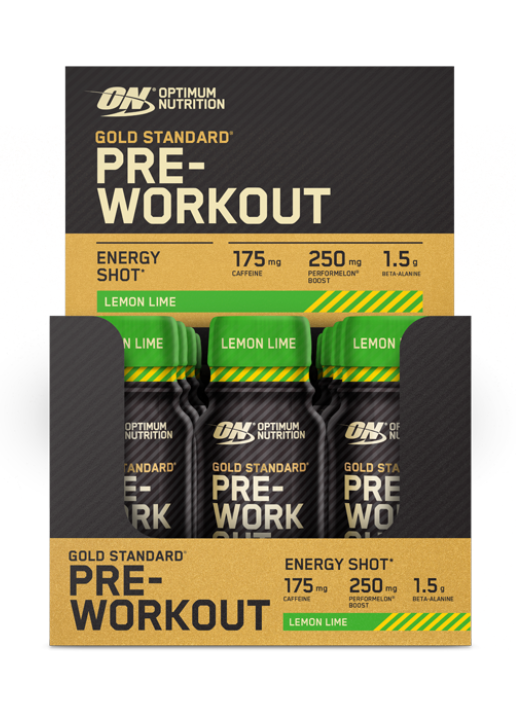 Optimum Nutrition Gold Standard Pre Workout Shot 12 x 60ml