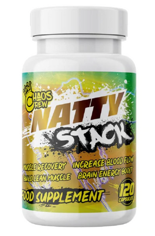 Chaos Crew Unflavoured Nattystack 120 Caps