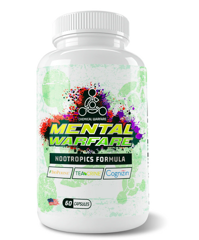 Chemical Warfare Mental Warfare Nootropic Formula 60 Caps