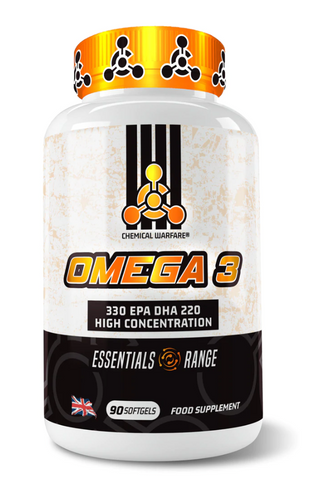 Chemical Warfare Omega 3 High Strength 90 Softgels