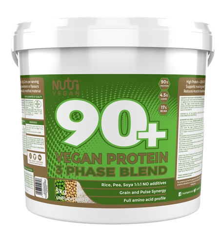 NutriVegan 90+ Unflavoured Vegan Protein