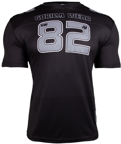 Gorilla Wear Fresno T-Shirt - Black/Grey - gymstop