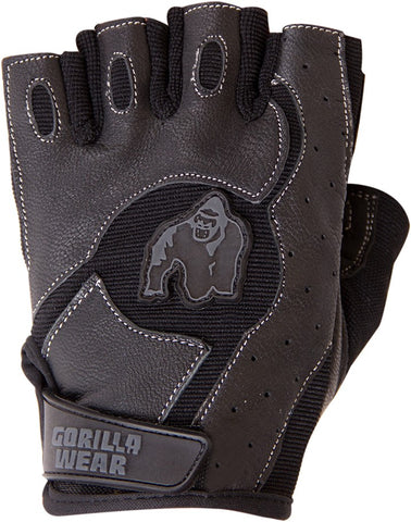 Gorilla Wear Mitchell Training Gloves - Black - gymstop