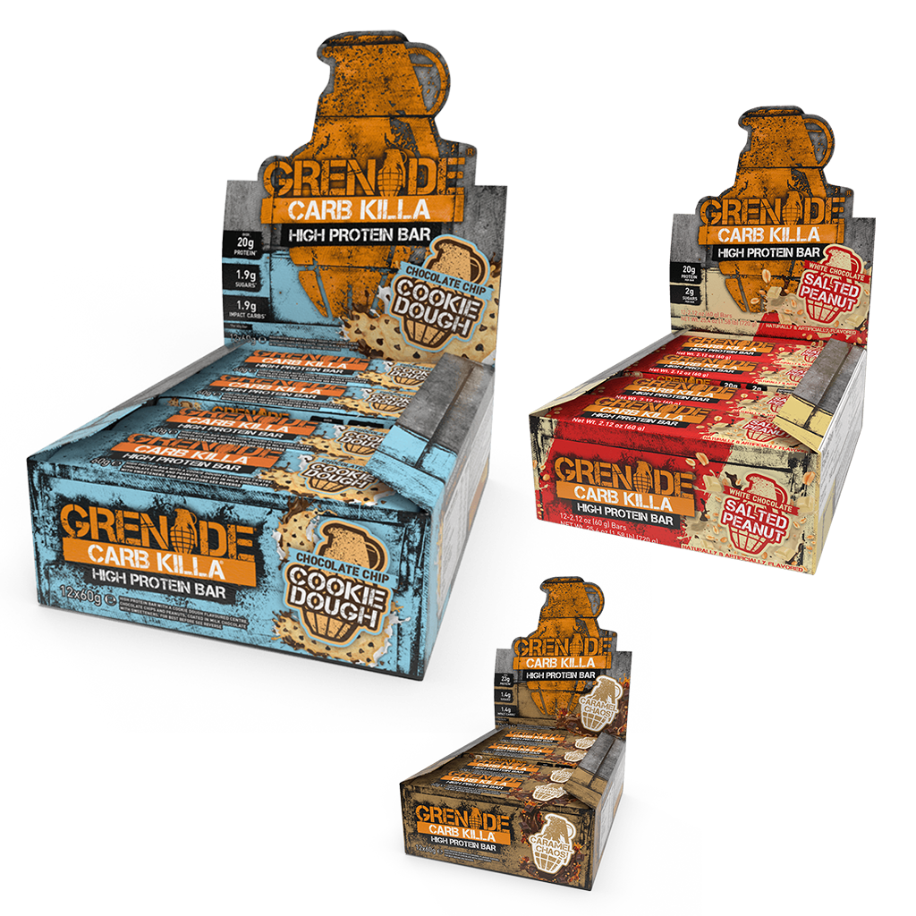 Two Grenade Snacks for £36 - gymstop