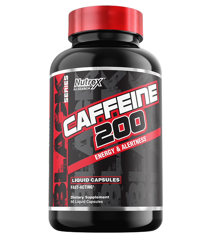 Nutrex Caffeine 200 60 Caps - gymstop
