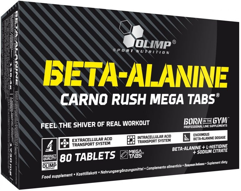 Olimp Nutrition Beta Alanine Carno Rush 80 Caps - gymstop