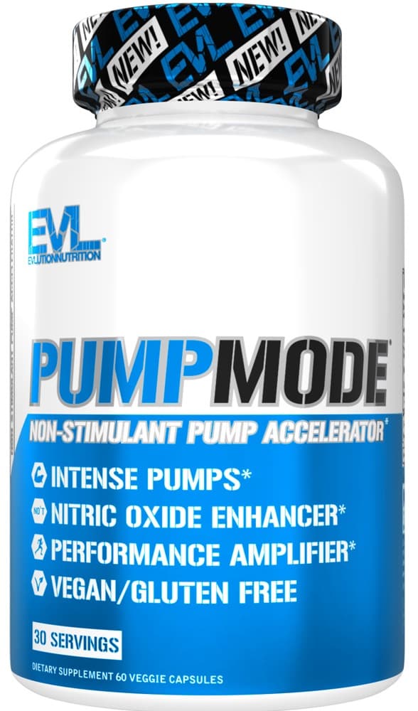 EVLution Nutrition PumpMode Caps 60 Caps