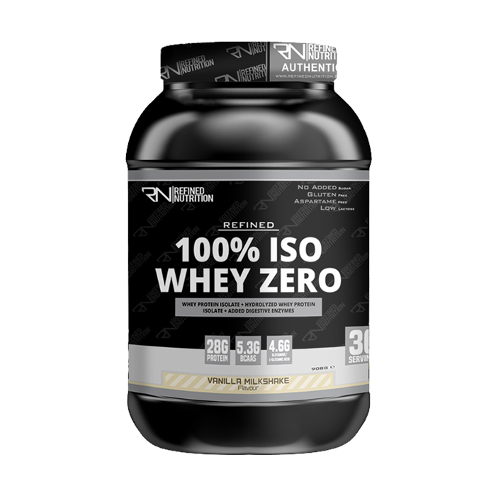 Refined Nutrition 100% Whey Isolate Zero 908g