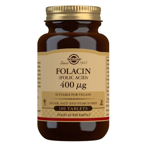 Solgar Folacin 400mcg 100 Tabs