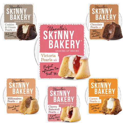 Skinny Bakery Mixed Selection (6 pack x 5 cakes)