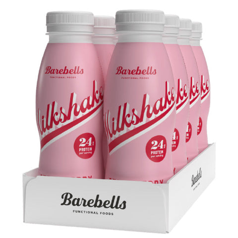 Barebells Strawberry Protein Milkshakes 8 x 330ml