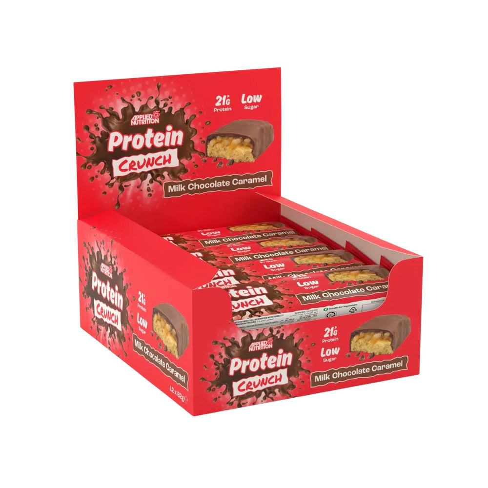 Applied Nutrition Protein Crunch Bars 12 x 62g - Out of Date