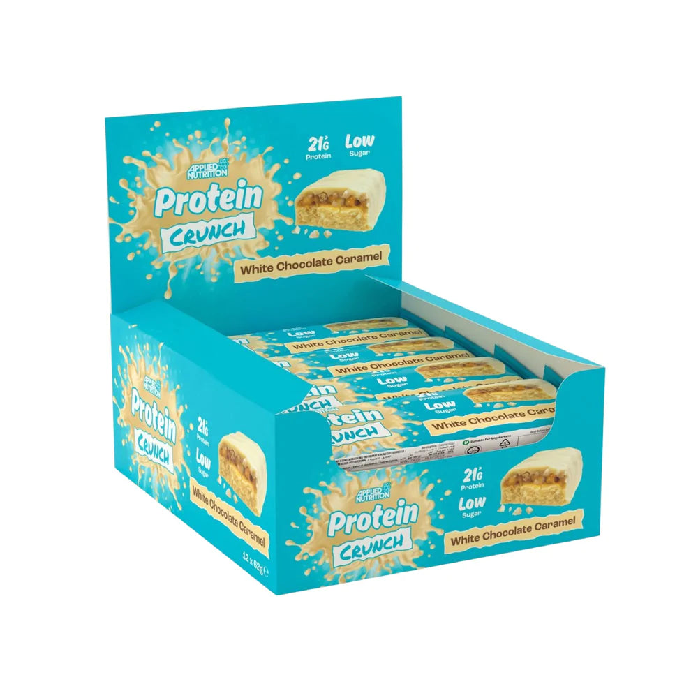 Applied Nutrition Protein Crunch Bars 12 x 62g - Out of Date