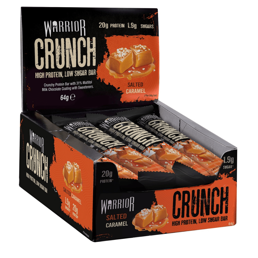 Warrior Crunch Bars 12 x 64g - gymstop
