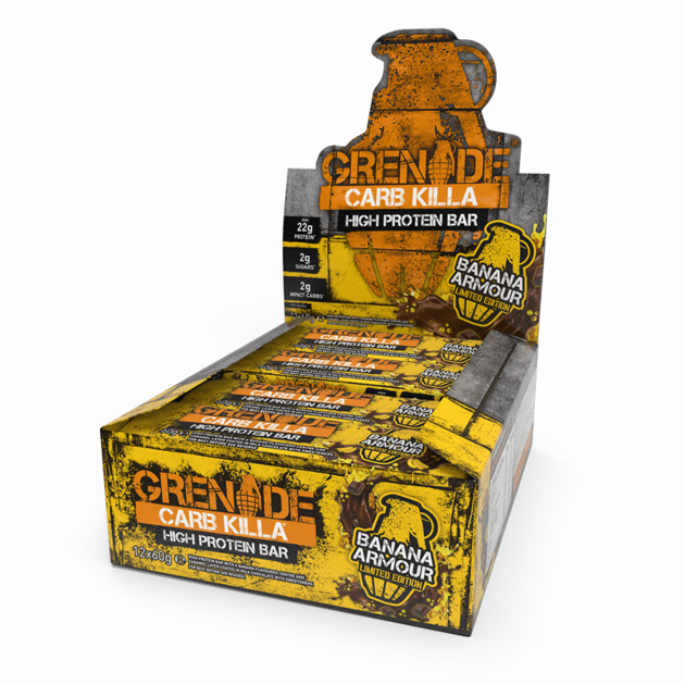 Grenade Carb Killa Bar 12 x 60g - gymstop