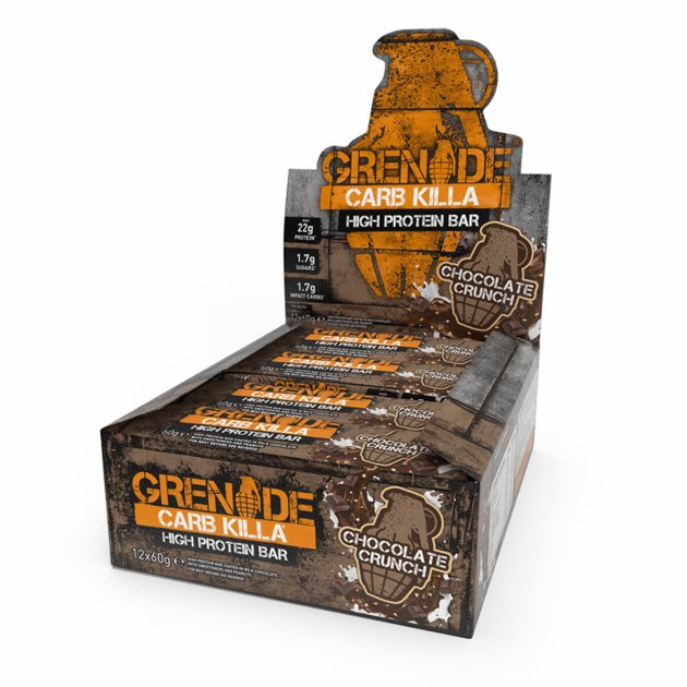 Grenade Carb Killa Bar 12 x 60g - gymstop