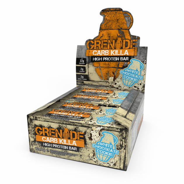 Grenade Carb Killa Bar 12 x 60g - gymstop