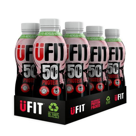 UFIT 50g Protein Shake Drink 8 x 500ml