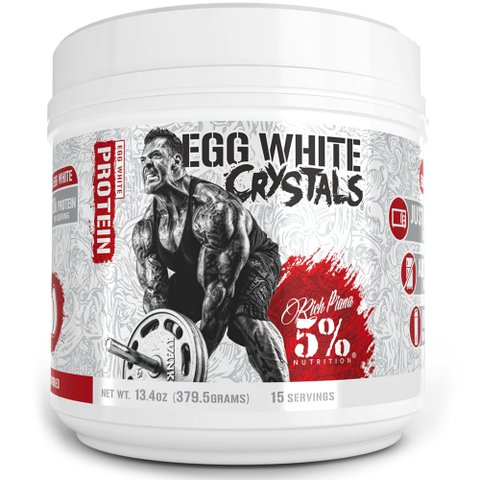 5% Nutrition Unflavored Egg White Crystals Legendary Series 379g - Special offer