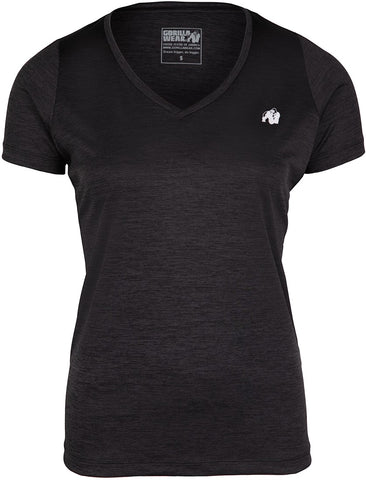 Gorilla Wear Elmira V-Neck T-Shirt Black